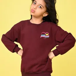 NUSYL Girls Printed Sweatshirt-picture-27