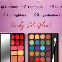 Hilary Rhoda The Book Of Makeup 02 20 Eyeshadows & 2 Highlighters -23.4g- Multicolor image 3