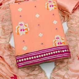 SAINOOR Semi-Stitched Dress Material-picture-24