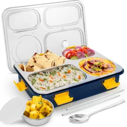 ceoxed stainless steel lunch box 3 Containers Lunch Box image 4