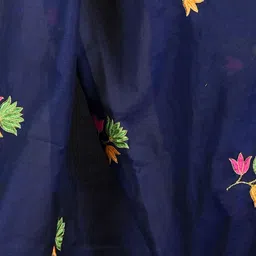 DipDiya Ethnic Motifs Embroidered Pure Cotton Taant Saree image 2