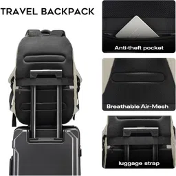NORDIA Men Backpack with Anti-Theft image 2
