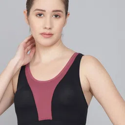 EFFECTINN Colourblocked Bra Full Coverage Lightly Padded-picture-13