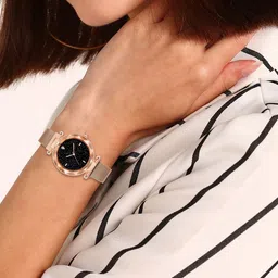 JUST LIKE Unisex Stainless Steel Bracelet Style Straps Analogue Watch WATFZW3CV7UPEWSQ image 2