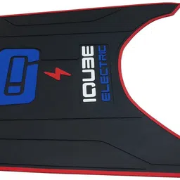 semaphore Anti Skid Two Wheeler 3DScooty Floor Mat Compatible with TVS iQube Two Wheeler Mat image 2