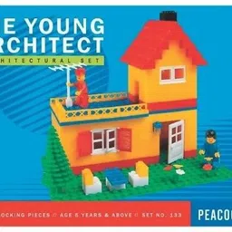 jayaansh traders The Young Architect Building Blocks For Building Home For Fun Toy Game For Kids ( MultiColour ) image 3