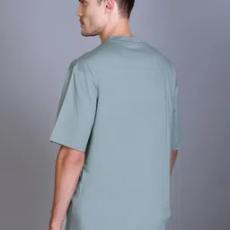 Parcel Yard Men Drop-Shoulder Sleeves Moisture Wicking T-shirt image 4