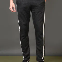 V-Mart Men Cotton Regular Fit Mid-Rise Track Pants-image-41