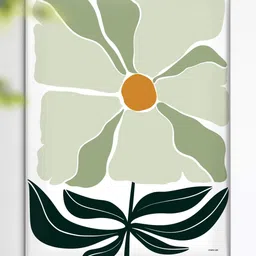 Myntra Elegant Homes White Canvas Wall Paintings image 4