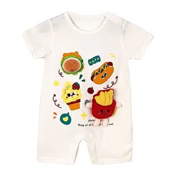 StyleCast x Revolte Infants Printed Cotton Round Neck Rompers-picture-35