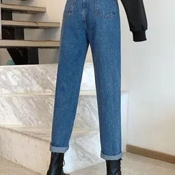 StyleCast Women Regular Fit Mid-Rise No Fade Jeans image 2