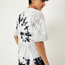 max Boys Abstract Printed Cotton T-shirt image 2