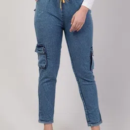 COUTUME COLLECTIONS Women Regular Fit Mid-Rise Light Fade Stretchable Jeans-picture-39