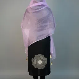 Sangria Women Tasseled Border Ethnic Dupatta image 3