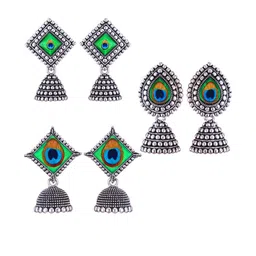DIVASTRI Silver-Plated Alloy Earrings-picture-28
