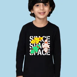 NUSYL Boys Printed T-shirt image 1