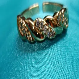 NIPSTec Stone-Studded Adjustable Finger Ring image 2