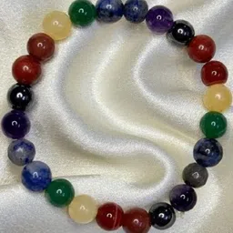 Divine souvenirs Unisex Gold-Plated Artificial Beaded Elasticated Bracelet-picture-38