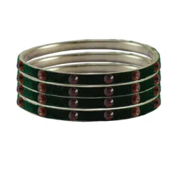 Vidhya Kangan Women Green Bangle-picture-34