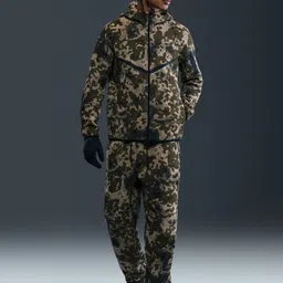 Nike Tech Men's Full-Zip Fleece Camo Windrunner Jacket-image-39