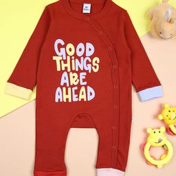 V-Mart Infant Boys Printed Cotton Rompers-picture-33