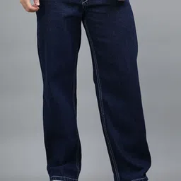 Kolor Fusion Men Loose Baggy Fit Mid-Rise Cotton Jeans-picture-27