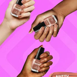 MATRA Quick Dry & No Chip Long Lasting Tinted Nail Lacquer 15 ml - Nutty Nude image 2