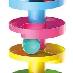 himanshu tex Children Preschool Fun Stack 5 Layers Tower Ball Rolling Game Play Activity TOYS-picture-20