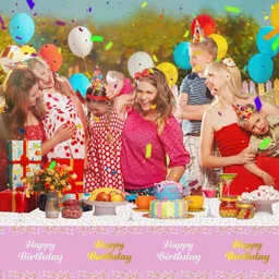 amfin Printed 6 Seater Table Cover image 3