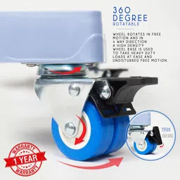 aviksha enterprise Washing Machine, Refrigerator, Air Cooler Material Stainless Steel, PP (Polypropylene), Rubber image 2