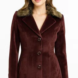 luvyduvy Led velvet Coat For Women image 1