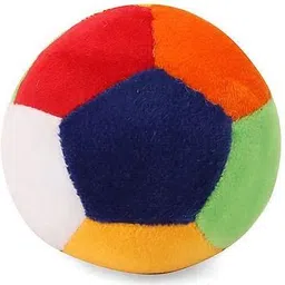zoqqi Soft Colorful Plush Ball Toy – Safe, Lightweight Fun for Babies & Toddlers - 25 cm image 3