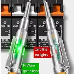 electro particle Multifunction Dual LED AC/DC Voltage Tester Pen | Battery Operated | Pack of 2 Analog Voltage Tester image 4