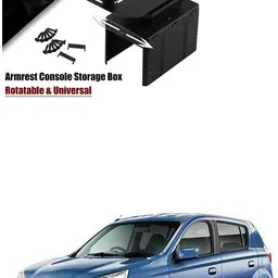 pecunia Universal Car Armrest Center Console Pad,PU Leather Car Armrest Seat Box Cover Protector Protects from Dirt,Damage,Pet Scratches,Old Damaged Consoles (Black) A129 Car Armrest-picture-24