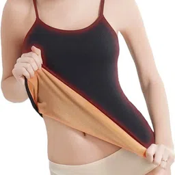 STARLY Women Thermal Top Warmer | Stretchy Velvet Body Innerwear Sleeveless Winter Top Women Top Thermal-picture-36