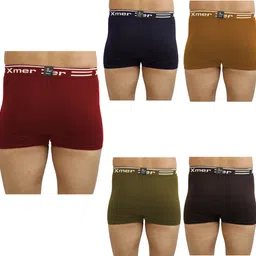xmer Pack of 5 Solid Men Trunk image 2