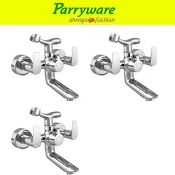 parryware Primo Wall Mixer with Crutch For hand Shower Provision set of 3 pic 019 Wall Mixer with hand Shower Provision Wall Mixer Faucet-picture-19