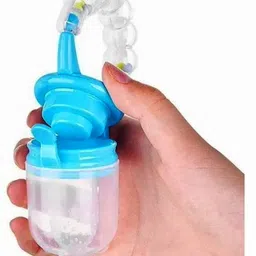 swito mart Baby Ring Style Food Feeder Soother Nibbler Pacifier Silicone Supplies Nipple Feeder image 4