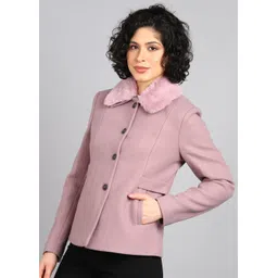 breil by fort collins Tweed Solid Coat For Women image 2
