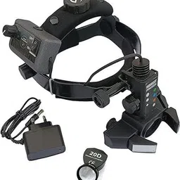 BLSCOPE Indian Binocular Indirect Ophthalmoscope With 20D - (Pack of 1) Standard Zoom Lens image 2