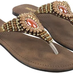 mochi Women Flats Sandal image 2