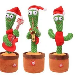 f a s t f r i e n d s Dancing Cactus Toy | Cactus Talking Toy For Baby | Cactus Speaking Toy Singing image 2