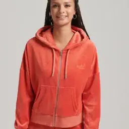 superdry VLE Velour Zip Hoodie-picture-22
