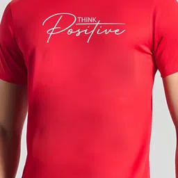 CASUALBUD Men Typography Printed Round Neck T-shirt image 4
