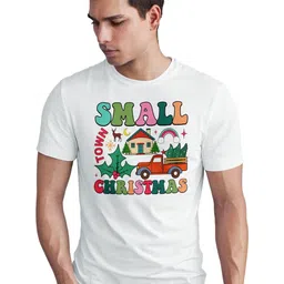 Seekbuylove Men Cotton Graphic Printed Regular Fit Bio Finish T-shirt-picture-36