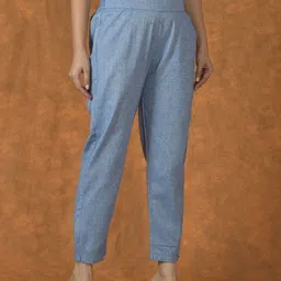 ETC X D To D Life Style Women Regular Fit Mid-Rise Cotton Regular Trousers-picture-36