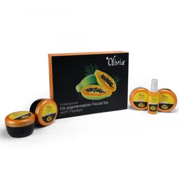 Olivia Professional De-Pigmentation Papaya Facial Kit - 400 g image 1