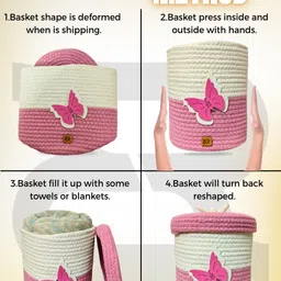 ROUGH ROAD STORE Pink Reusable Multi-Utility Organiser image 2