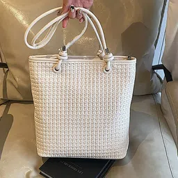 StyleCast x Revolte Women Textured Structured Tote Bag-picture-20