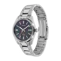 CASIO ENTICER MEN MTP-1302DS-1AVDF Multicolour Analog dial Stainless Steel Band Triple-fold Clasp A2489 image 3